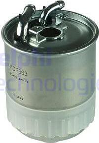 Delphi HDF563 - Filter goriva parts5.com