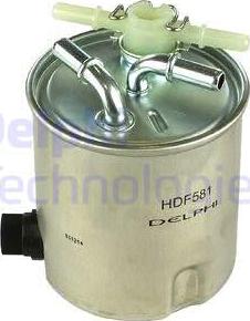 Delphi HDF581 - Kraftstofffilter parts5.com