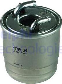 Delphi HDF654 - Filter goriva parts5.com