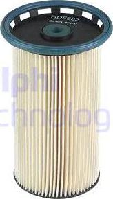 Delphi HDF682 - Filter goriva parts5.com