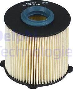 Delphi HDF623 - Filter za gorivo parts5.com