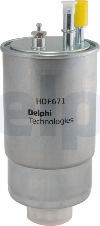 Delphi HDF671 - Fuel filter parts5.com