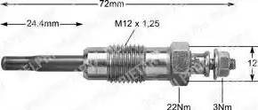 Delphi HDS356 - Bujie incandescenta parts5.com