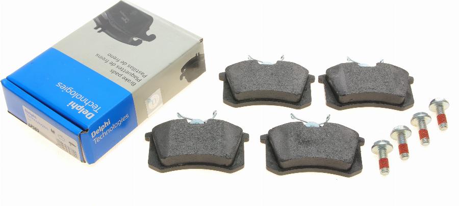 Delphi LP565 - Brake Pad Set, disc brake parts5.com