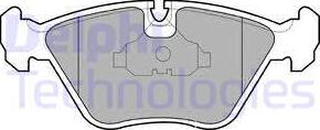 Delphi LP602 - Set placute frana,frana disc parts5.com