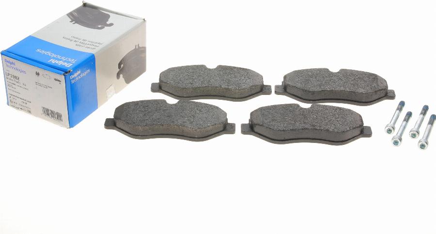 Delphi LP1982 - Brake Pad Set, disc brake parts5.com