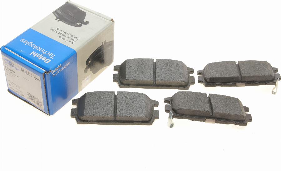 Delphi LP1930 - Brake Pad Set, disc brake parts5.com