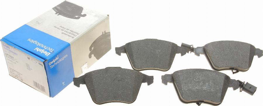 Delphi LP1922 - Brake Pad Set, disc brake parts5.com