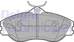 Delphi LP1445 - Set placute frana,frana disc parts5.com