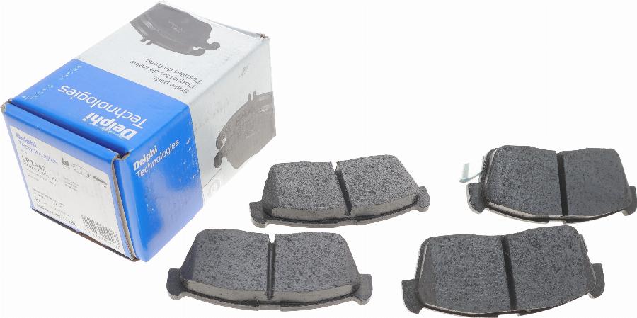 Delphi LP1442 - Brake Pad Set, disc brake parts5.com