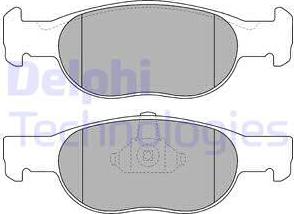 Delphi LP1474 - Set placute frana,frana disc parts5.com