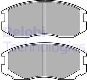 Delphi LP1594 - Set placute frana,frana disc parts5.com