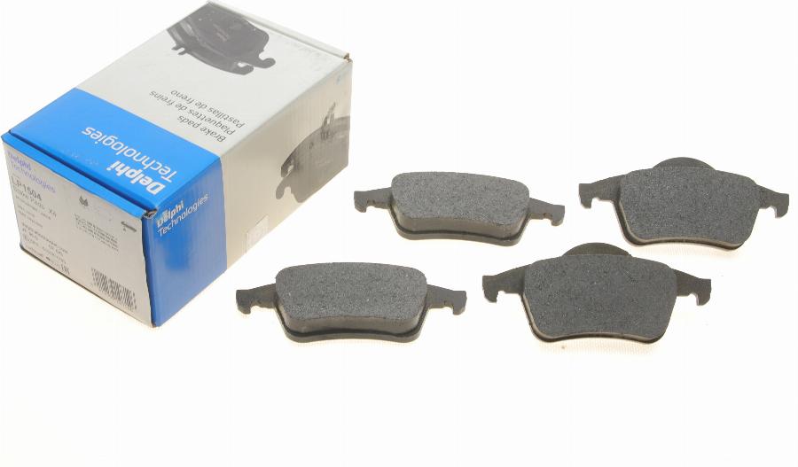 Delphi LP1504 - Brake Pad Set, disc brake parts5.com