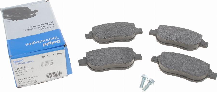 Delphi LP1653 - Set placute frana,frana disc parts5.com