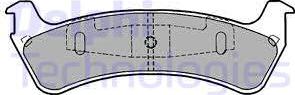 Delphi LP1635 - Set placute frana,frana disc parts5.com