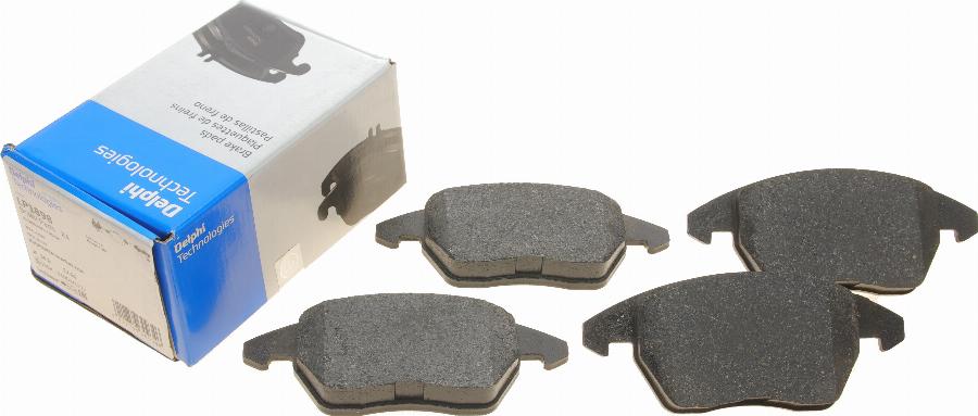 Delphi LP1898 - Brake Pad Set, disc brake parts5.com