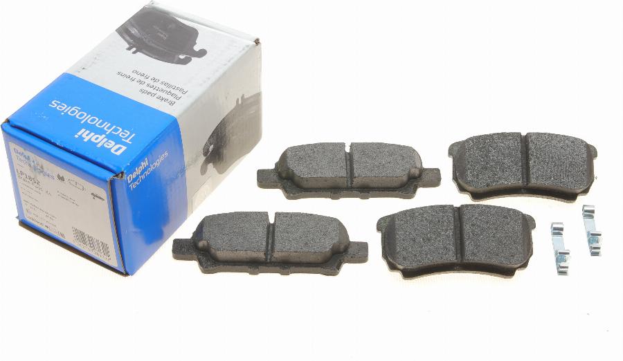 Delphi LP1852 - Brake Pad Set, disc brake parts5.com