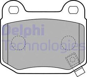 Delphi LP1839 - Fren balata seti, diskli fren parts5.com