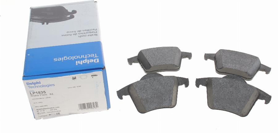 Delphi LP1835 - Set placute frana,frana disc parts5.com