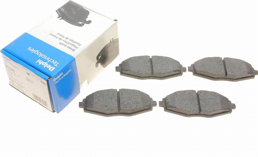 Delphi LP1390 - Brake Pad Set, disc brake parts5.com