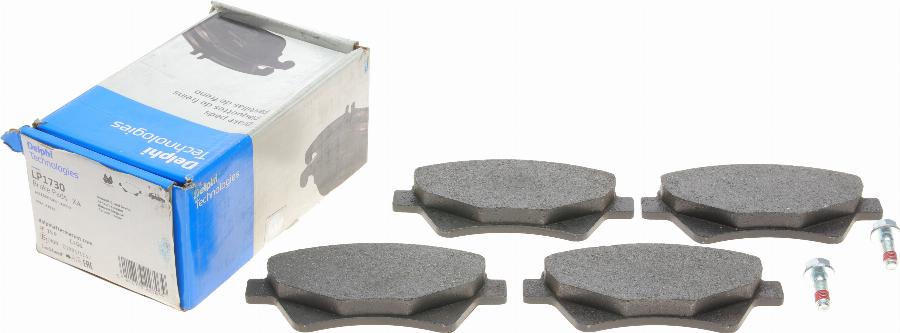 Delphi LP1730 - Brake Pad Set, disc brake parts5.com