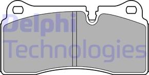 Delphi LP3595 - Set placute frana,frana disc parts5.com