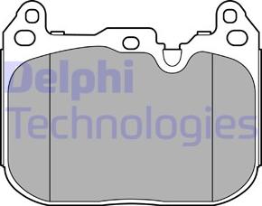 Delphi LP3597 - Set placute frana,frana disc parts5.com