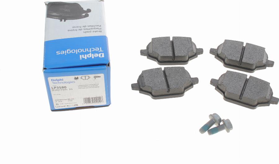 Delphi LP3580 - Set placute frana,frana disc parts5.com