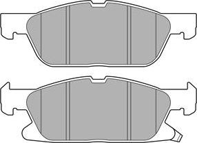 Delphi LP3643 - Σετ τακάκια, δισκόφρενα parts5.com