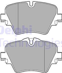 Delphi LP3182 - Bremsbelagsatz, Scheibenbremse parts5.com