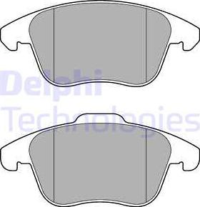 Delphi LP3175 - Juego de pastillas de freno parts5.com