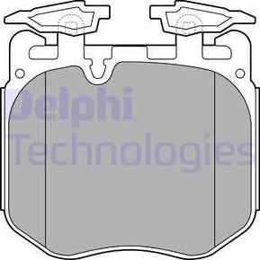 Delphi LP3304 - Set placute frana,frana disc parts5.com