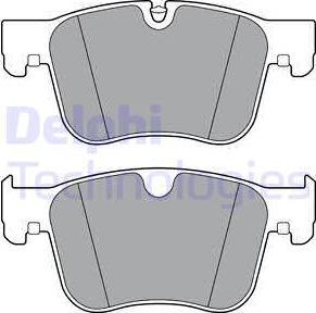 Delphi LP3384 - Set placute frana,frana disc parts5.com