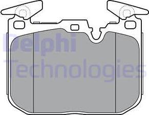 Delphi LP3383 - Set placute frana,frana disc parts5.com