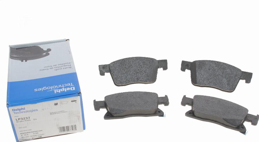 Delphi LP3237 - Brake Pad Set, disc brake parts5.com