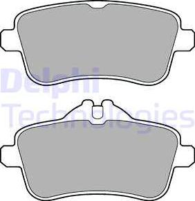 Delphi LP2443 - Set placute frana,frana disc parts5.com