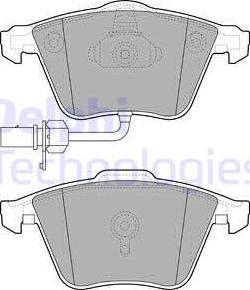 Delphi LP2032 - Set placute frana,frana disc parts5.com