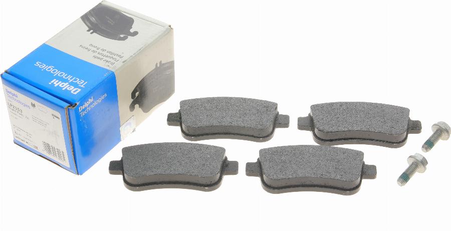 Delphi LP2153 - Brake Pad Set, disc brake parts5.com