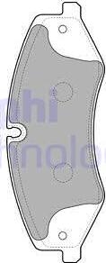 Delphi LP2176 - Set placute frana,frana disc parts5.com