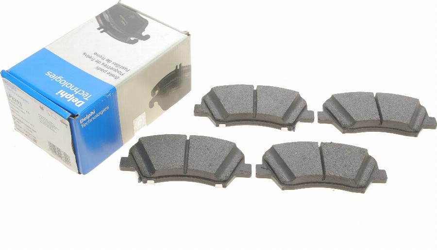 Delphi LP2293 - Brake Pad Set, disc brake parts5.com