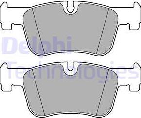 Delphi LP2285 - Set placute frana,frana disc parts5.com