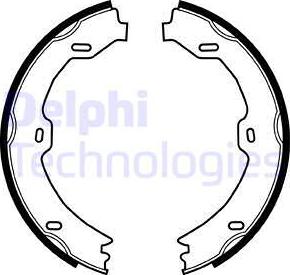 Delphi LS1923 - Piduriklotside komplekt,seisupidur parts5.com