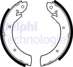 Delphi LS1179 - Piduriklotside komplekt parts5.com