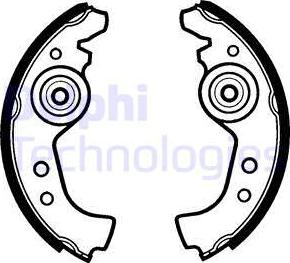 Delphi LS1290 - Set saboti frana parts5.com