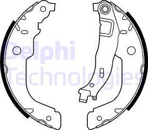 Delphi LS2000 - Set saboti frana parts5.com