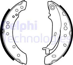 Delphi LS2013 - Set saboti frana parts5.com