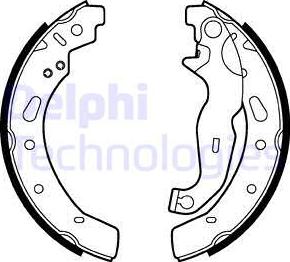 Delphi LS2028 - Set saboti frana parts5.com