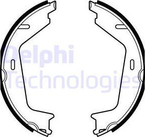 Delphi LS2144 - Bremsbackensatz parts5.com