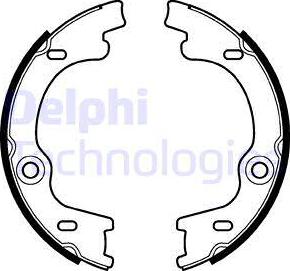 Delphi LS2129 - Set saboti frana parts5.com