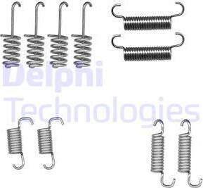 Delphi LY1404 - Accessory Kit, parking brake shoes parts5.com